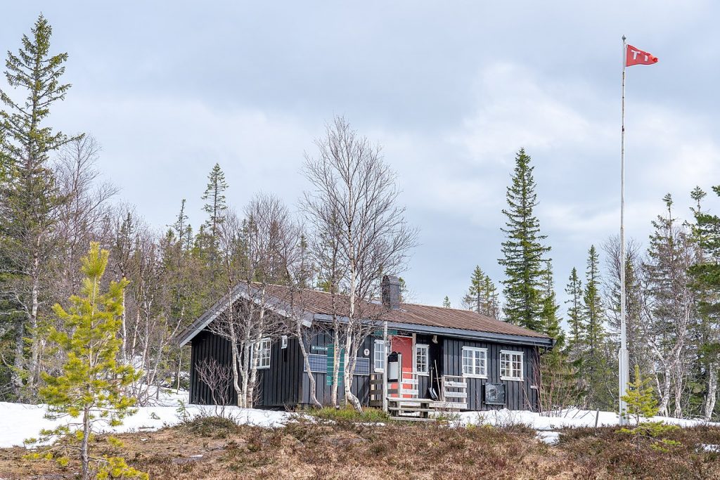 Gresslihytta DNT cabin in Tydalen