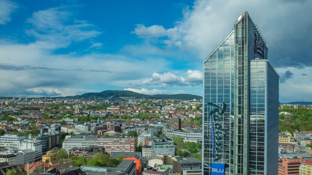 The Radisson Blu hotel will store luggage in Oslo for its clients