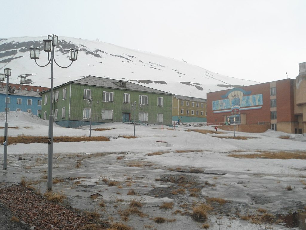 Barentsburg on Svalbard 