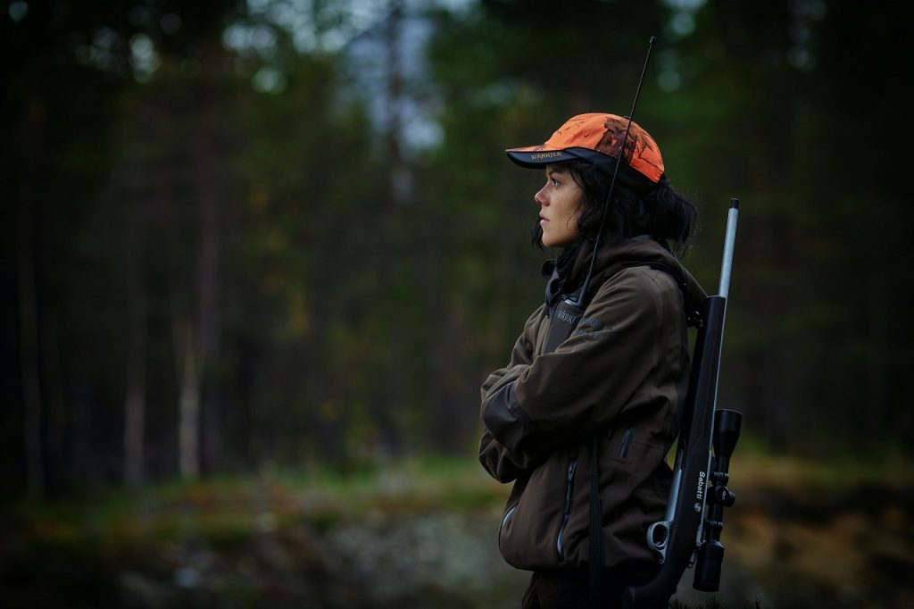 A Norwegian hunter. 